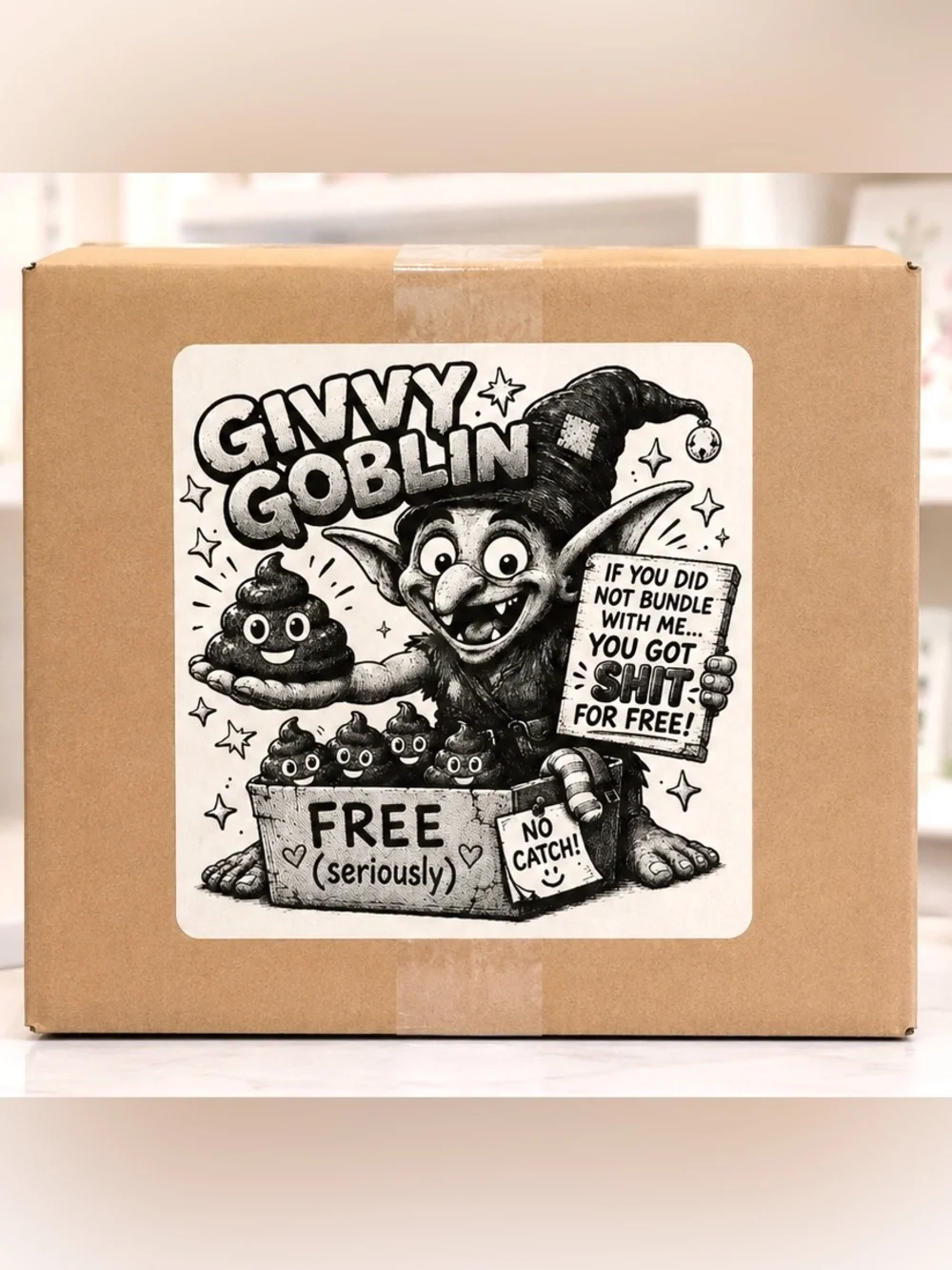 Givvy Goblin Stickers-100ct.